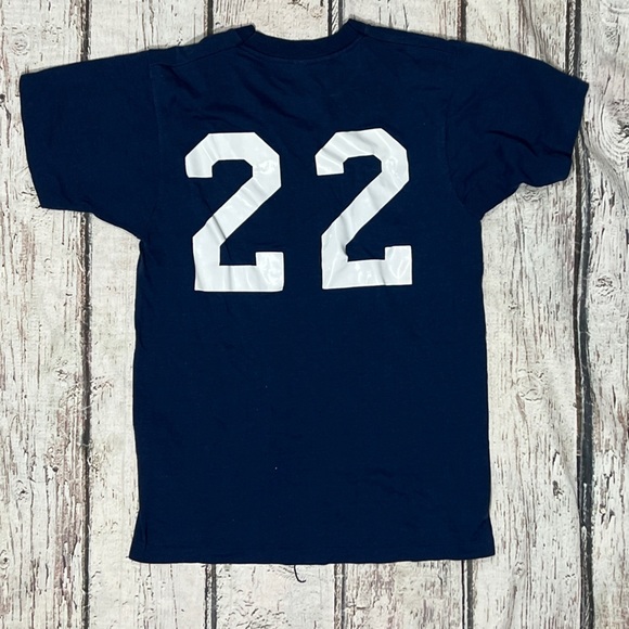 New York Yankees VTG 1980s MLB Baseball Screen Stars Crewneck SOFT Tshirt - Picture 2 of 5